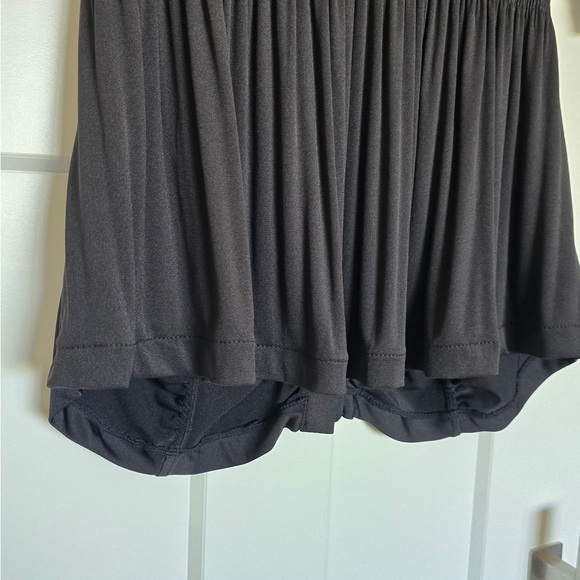 Lindi Womens Size Small Black Textured Button Down 3/4 Sleeve Tunic Top Shirt - Picture 4 of 9